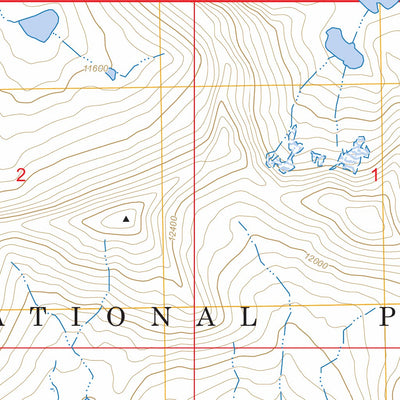 Mount Pinchot, CA FSTopo Preview 2