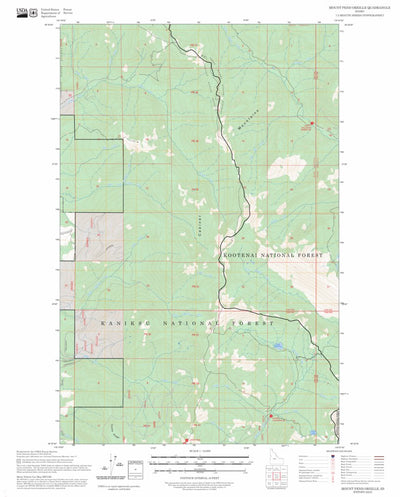 Mount Pend Oreille, ID FSTopo Preview 1