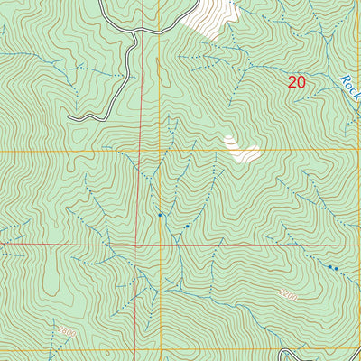 Mount Reuben, OR FSTopo Preview 2
