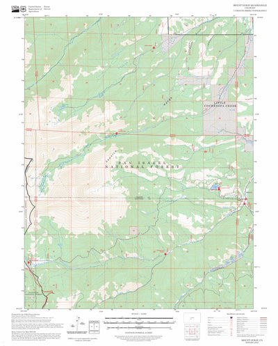Mount Ouray, CO FSTopo Preview 1