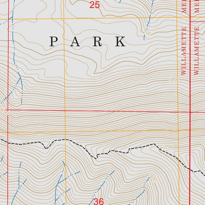 Mount Muller, WA FSTopo Preview 2