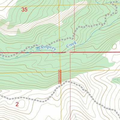 Mount Powell, MT FSTopo Preview 2