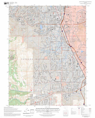 Mount Rose NE, NV FSTopo Preview 1