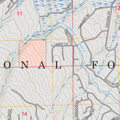 Mount Rose NE, NV FSTopo Preview 2