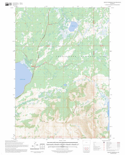 Mount Sheridan, WY FSTopo Preview 1