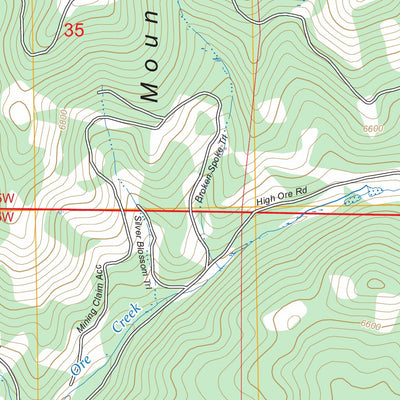Mount Thompson, MT FSTopo Preview 2