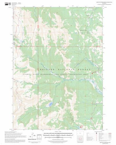 Mount Schidler, WY FSTopo Preview 1