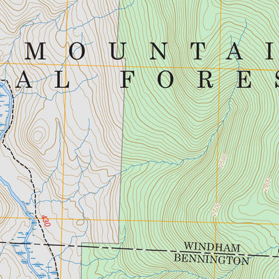 Mount Snow, VT FSTopo Preview 2