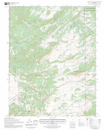 Mount Tyndall, CO FSTopo Preview 1