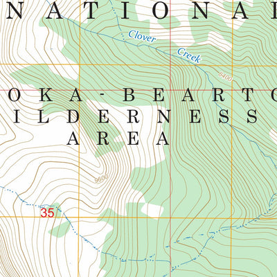 Mount Wallace, MT FSTopo Preview 2