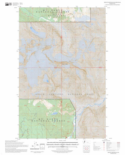 Mount Shuksan, WA FSTopo Preview 1