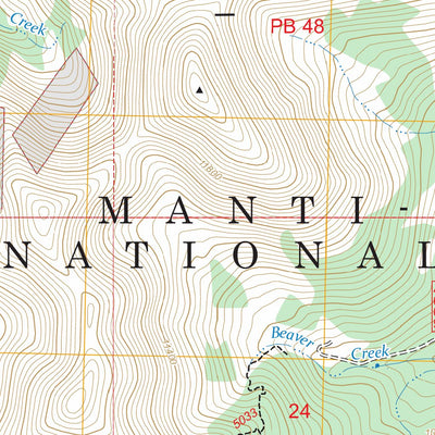 Mount Waas, UT FSTopo Preview 3