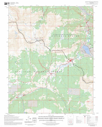 Mount Wilson, CO FSTopo Preview 1