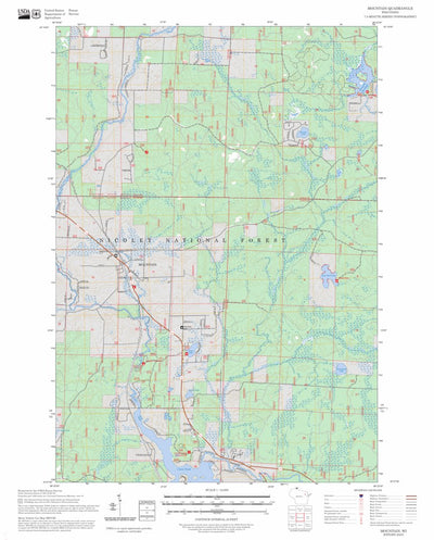 Mountain, WI FSTopo Preview 1