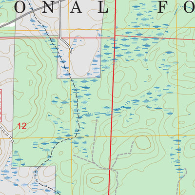 Mountain, WI FSTopo Preview 2