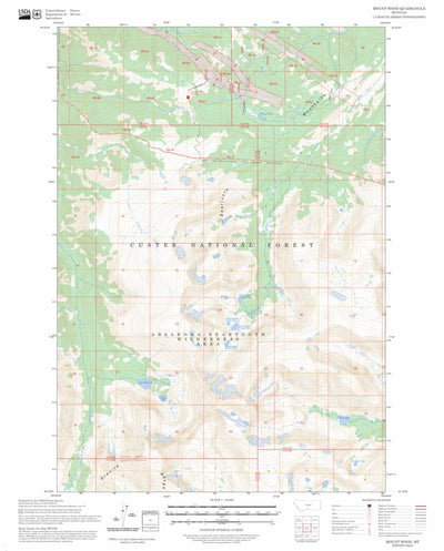 Mount Wood, MT FSTopo Preview 1