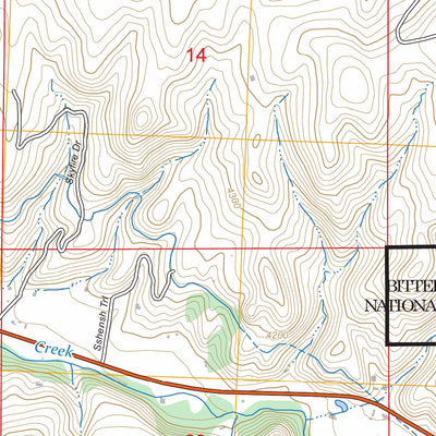 Mountain House, MT FSTopo Preview 2