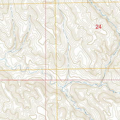 Mouth of East Branch War Creek, SD FSTopo Preview 3