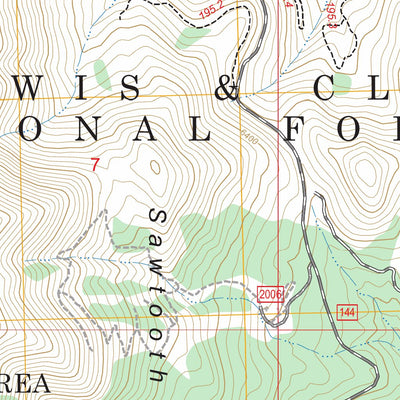 Mount Wright, MT FSTopo Preview 2