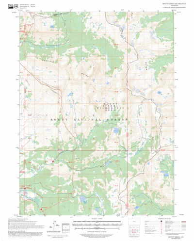 Mount Zirkel, CO FSTopo Preview 1