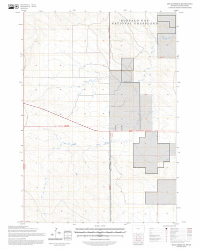 Mule Creek SE, WY-SD FSTopo Preview 1