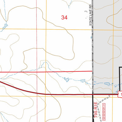 Mule Creek SE, WY-SD FSTopo Preview 2