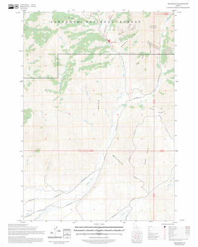 Muldoon, ID FSTopo Preview 1