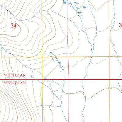 Mullinix Creek, NV FSTopo Preview 2