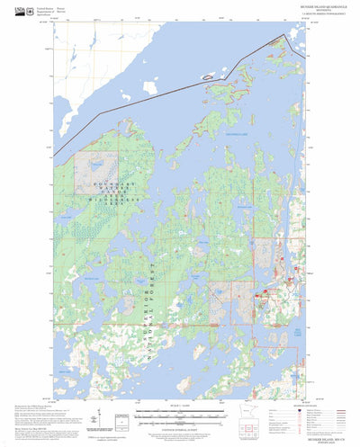 Munker Island, MN-ON FSTopo Preview 1