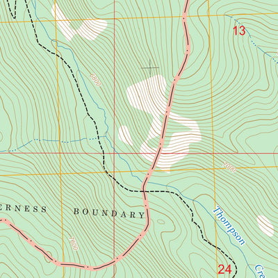 Mussigbrod Lake, MT FSTopo Preview 3