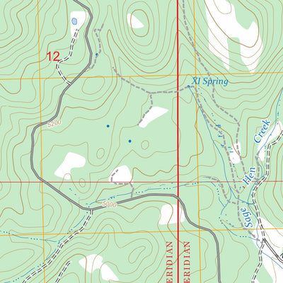 Myrtle Park Meadows, OR FSTopo Preview 2