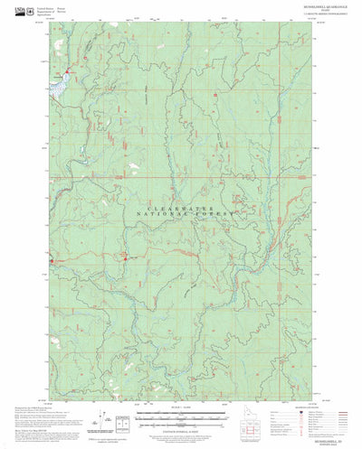 Musselshell, ID FSTopo Preview 1
