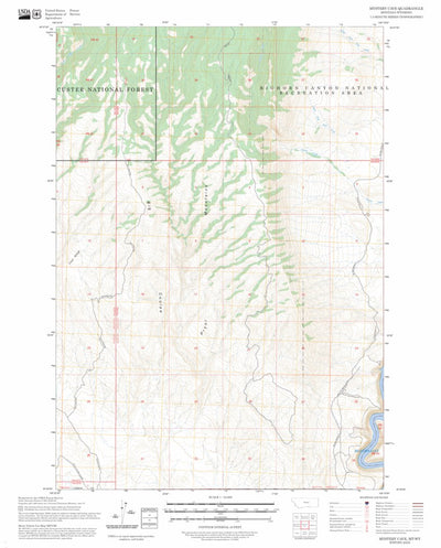 Mystery Cave, MT-WY FSTopo Preview 1