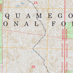 Namekagon Lake, WI FSTopo Preview 2