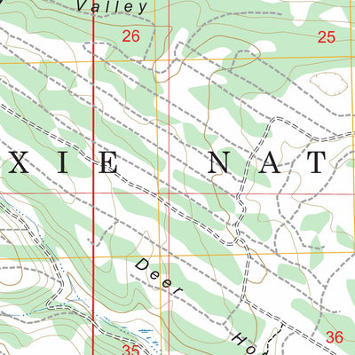 Navajo Lake, UT FSTopo Preview 2