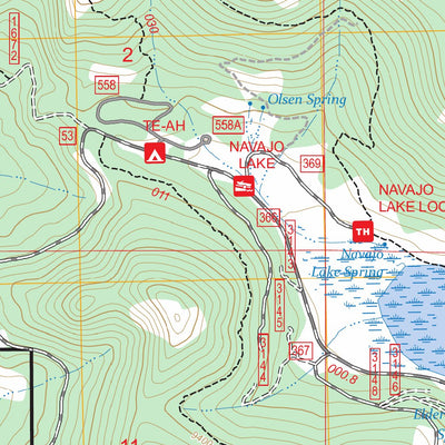 Navajo Lake, UT FSTopo Preview 3