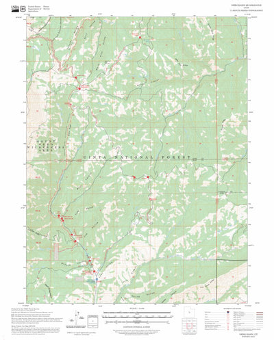 Nebo Basin, UT FSTopo Preview 1