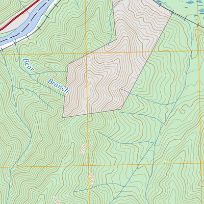 Neddy Mountain, TN FSTopo Preview 2