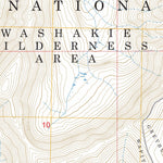 Needle Mountain, WY FSTopo Preview 2