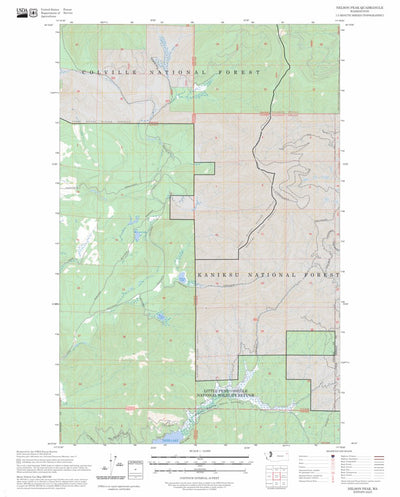 Nelson Peak, WA FSTopo Preview 1