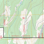 Nevada Lake, MT FSTopo Preview 3
