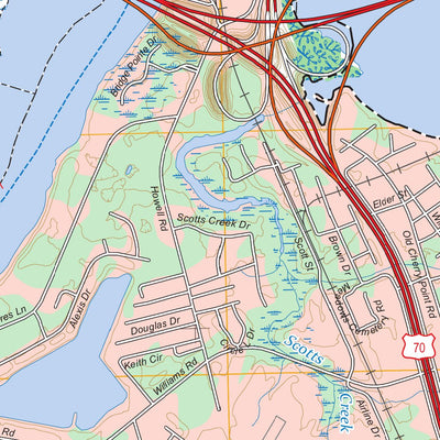 New Bern, NC FSTopo Preview 3