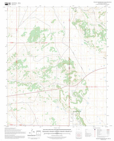 Nelson Reservoir NE, AZ-NM FSTopo Preview 1