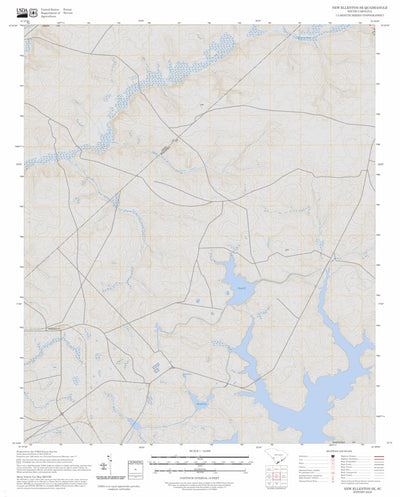 New Ellenton SE, SC FSTopo Preview 1