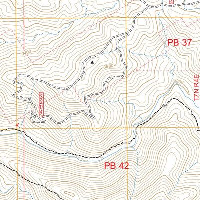 New River Mesa, AZ FSTopo Preview 3