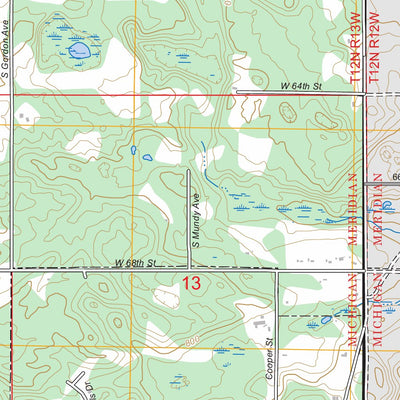 Newaygo, MI FSTopo Preview 2