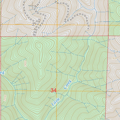 Newaukum Lake, WA FSTopo Preview 3