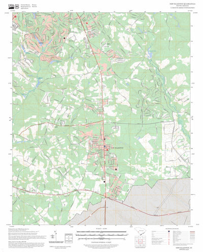 New Ellenton, SC FSTopo Preview 1