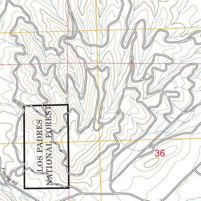 New Cuyama, CA FSTopo Preview 3