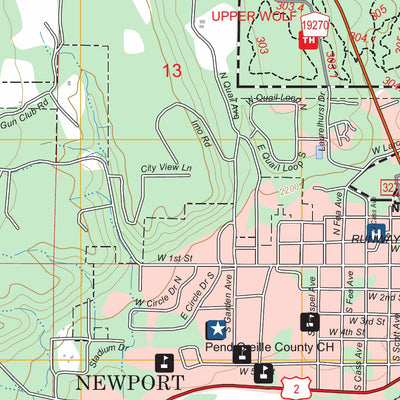 Newport, WA-ID FSTopo Preview 2